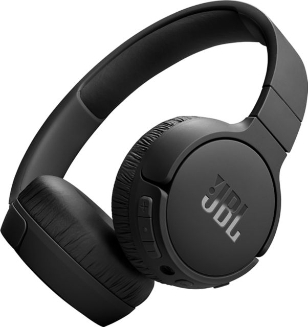 JBL Tune 670NC Wireless Noise Cancelling On-Ear Headphones, Black