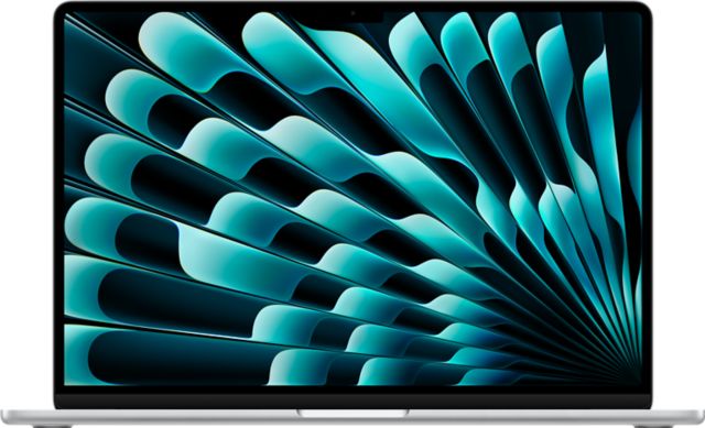 Apple 15-inch MacBook Air: Apple M4 chip with 10-core CPU and 10-core GPU, 16GB, 256GB SSD - Silver - ONLINE ONLY
