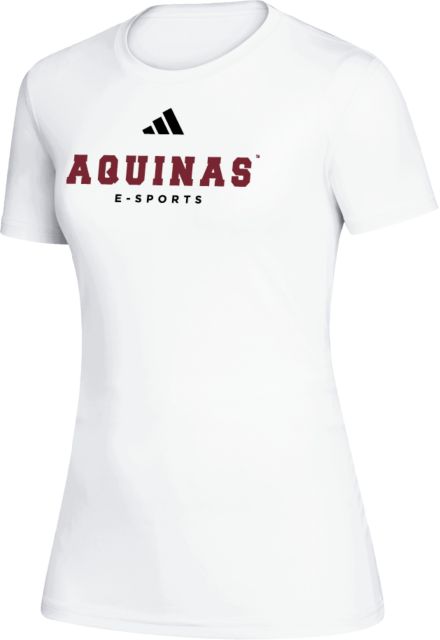 Aquinas College Adidas Womens Creator Performance Tee Aquinas E Sports - Adidas - ONLINE ONLY